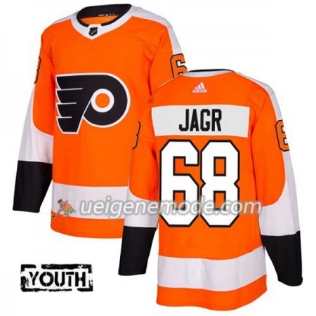 Kinder Eishockey Philadelphia Flyers Trikot Jaromir Jagr 68 Adidas 2017-2018 Orange Authentic